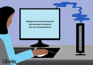 インターネットモデムとは何ですか？ 