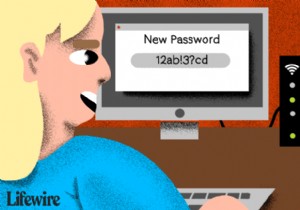 ワイヤレスルーターの管理者パスワードを変更する方法 
