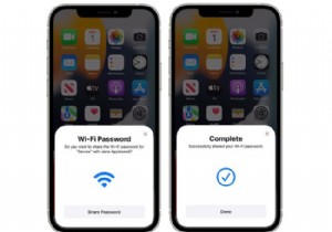 Wi-Fiパスワードを共有する方法 