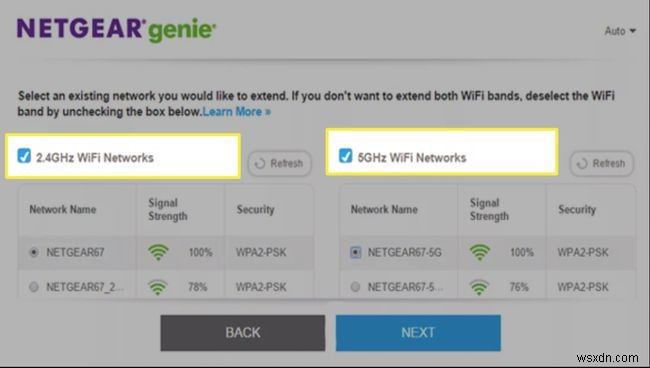 NetgearWi-Fiエクステンダーを設定する方法 