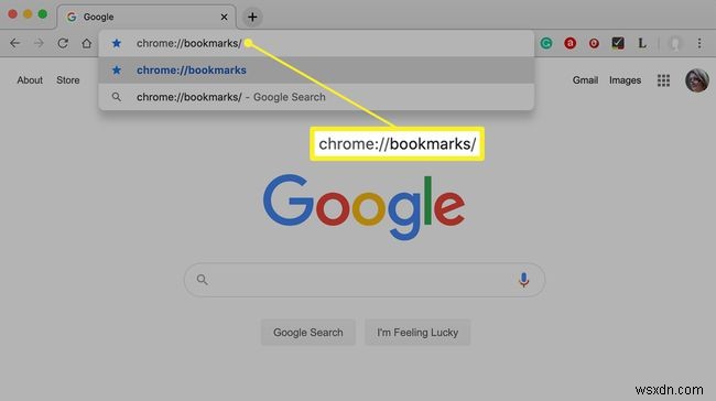 Chromeでブックマークを削除する方法 
