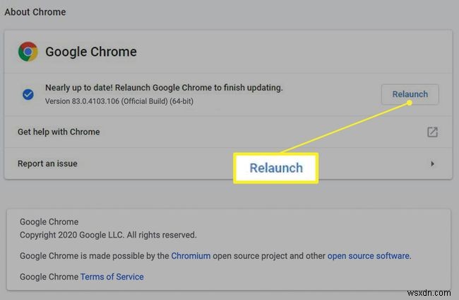Chromeを更新する方法 