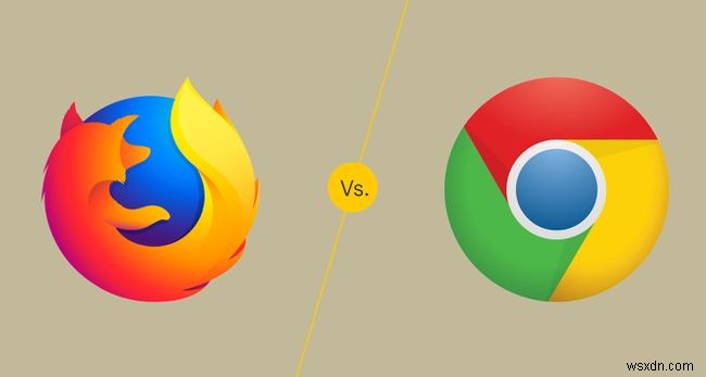 FirefoxQuantumとGoogleChrome