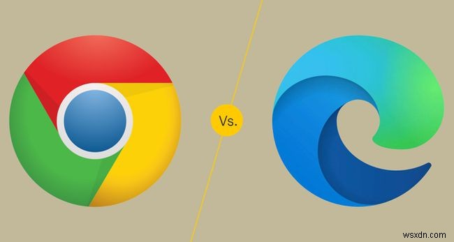 MicrosoftEdgeとGoogleChrome 