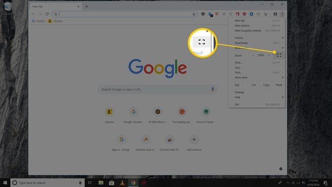 GoogleChromeでフルスクリーンモードを有効にする方法 