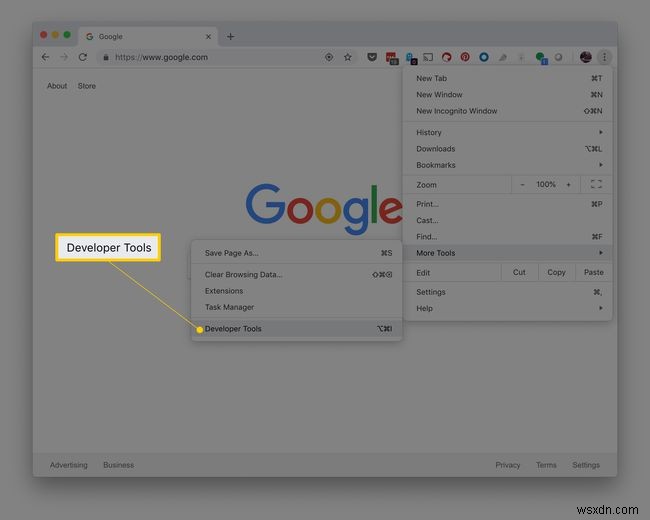 GoogleChromeでHTMLソースを表示する方法 