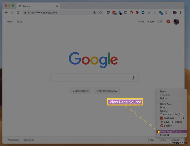 GoogleChromeでHTMLソースを表示する方法 