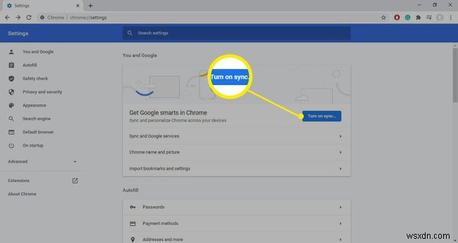 デバイスでChrome同期を無効にする方法 