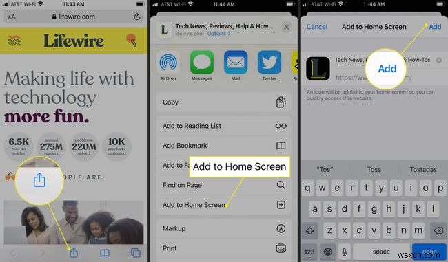 iPhone Safariでブックマークを追加、編集、削除する方法