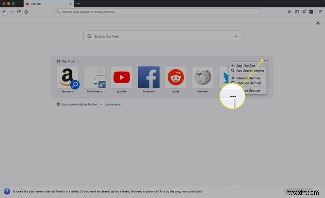 Firefoxでホームページを設定する方法 