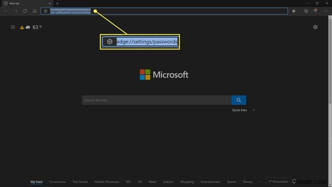 Microsoft EdgePasswordManagerの使用方法 