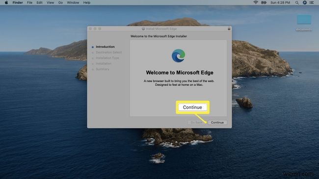 Mac用のMicrosoftEdgeをダウンロードする方法 