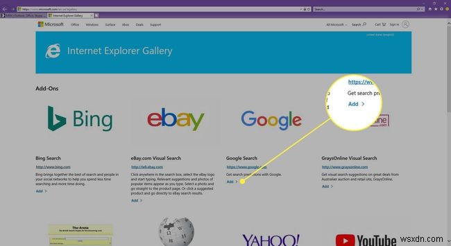 InternetExplorer11に検索エンジンを追加する方法 