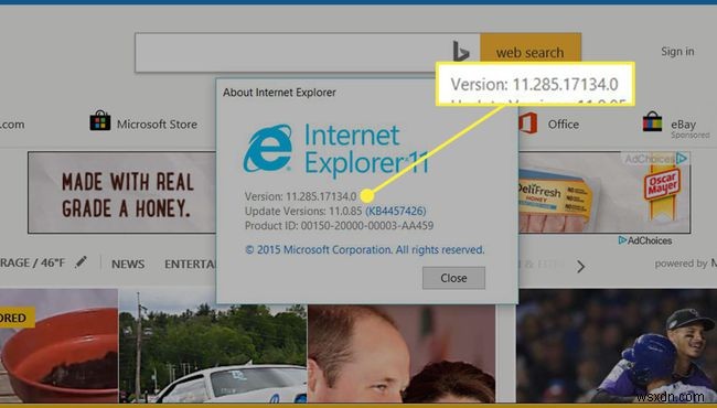 Internet Explorerのバージョンは何ですか？ 