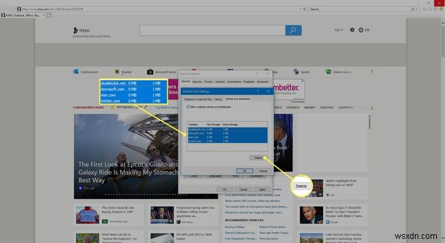 IE11で閲覧履歴やその他のプライベートデータを管理する方法 