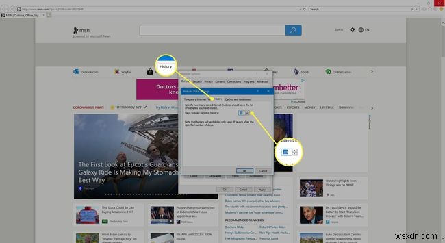 IE11で閲覧履歴やその他のプライベートデータを管理する方法 