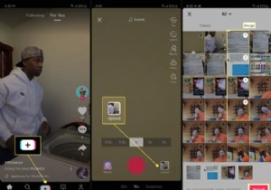 TikTokに写真を追加する方法 