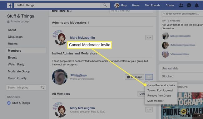 Facebookグループに管理者を追加する方法 