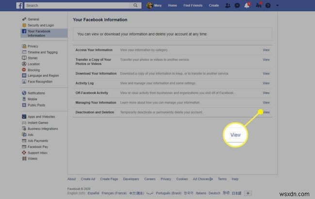 Facebookアカウントを無効にする方法 