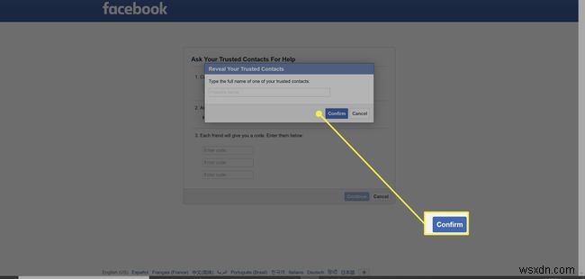 Facebookの信頼できる連絡先を設定して使用する方法 