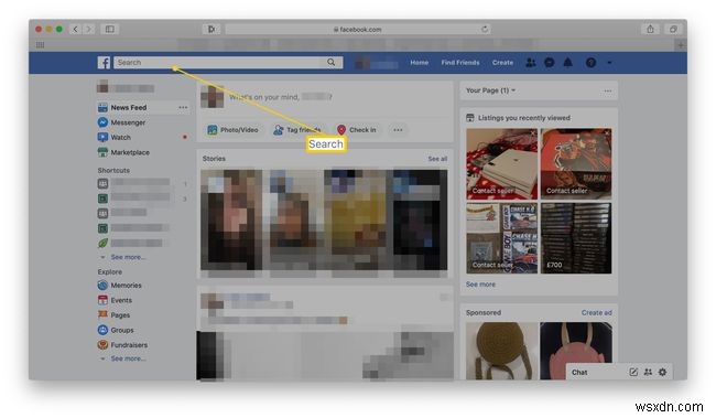 Facebookの検索履歴をクリアする方法 