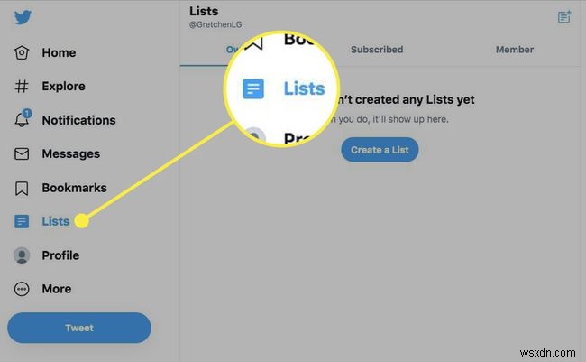 Twitterリストを作成および管理する方法 