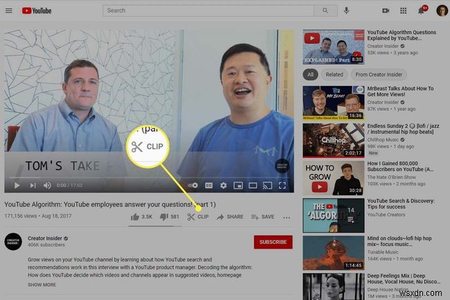 YouTubeビデオをクリップする方法 