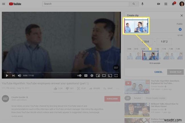 YouTubeビデオをクリップする方法 
