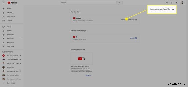YouTubeプレミアムファミリーを設定する方法 