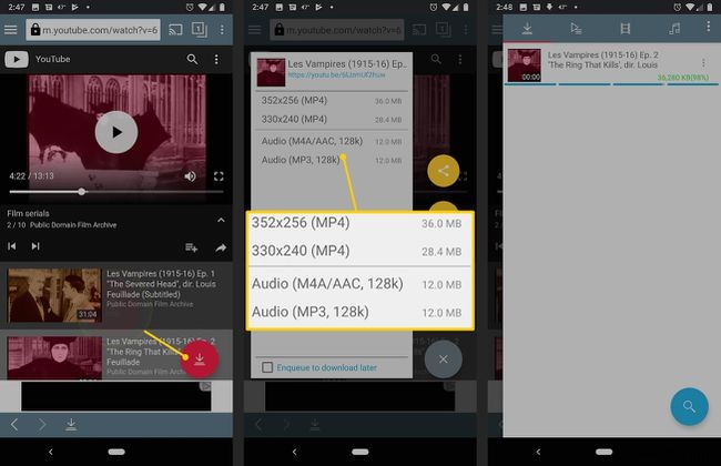 AndroidデバイスにYouTubeビデオをダウンロードする方法 