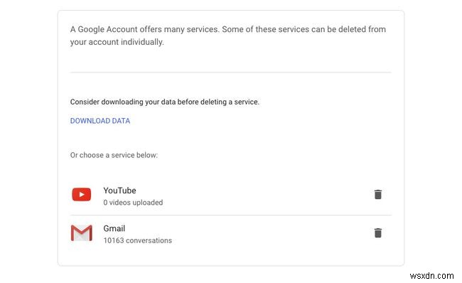 YouTubeアカウントを削除する方法 
