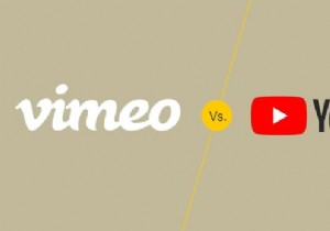 VimeoとYouTube 