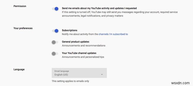 YouTubeの通知を管理する方法 