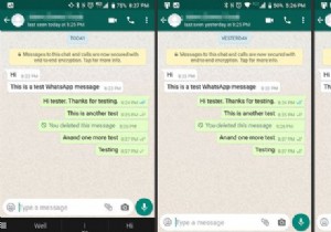 WhatsAppチェックマークを使用してメッセージを追跡する方法 