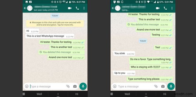 WhatsAppチェックマークを使用してメッセージを追跡する方法 