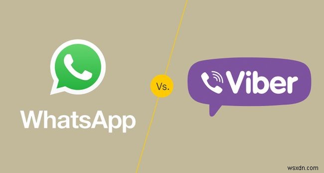 WhatsAppとViber 