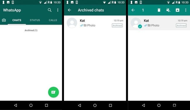 チャットにWhatsAppアーカイブを使用する方法 