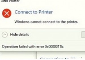 修正：Windowsが共有プリンターに接続できない 