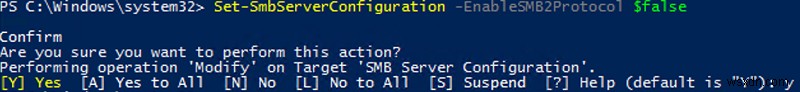 WindowsでSMBプロトコルバージョンを確認、有効化、または無効化する方法は？ 