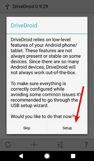 AndroidからWindowsをインストールする方法 