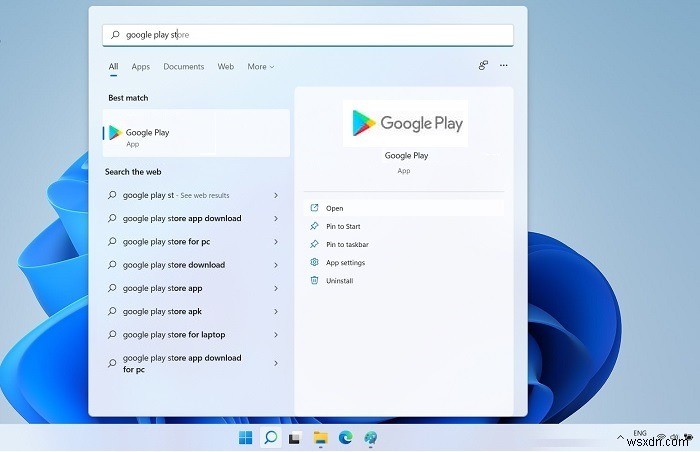 Windows11にGooglePlayストアをインストールする方法 