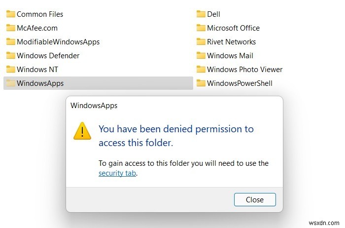 WindowsでWindowsAppsフォルダにアクセスする方法 