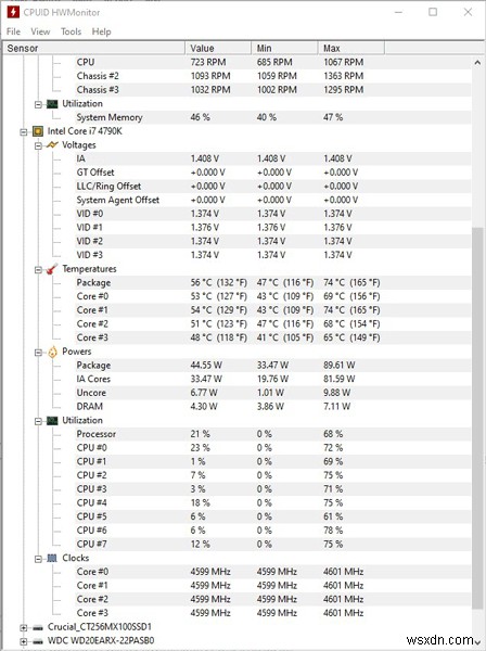 Windows10およびWindows11でCPU温度を確認する方法 