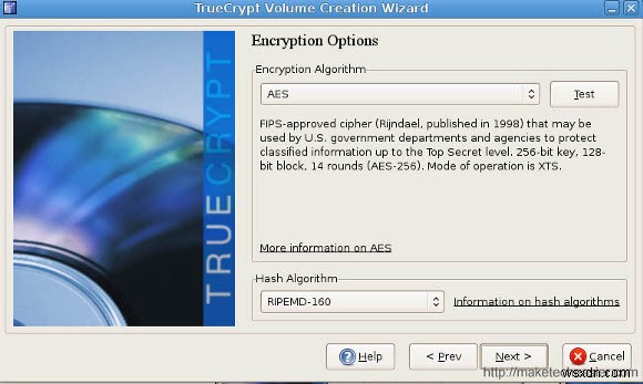 TrueCrypt：データを簡単に暗号化する 