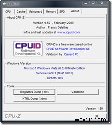 CPU-ZでPCを診断する 