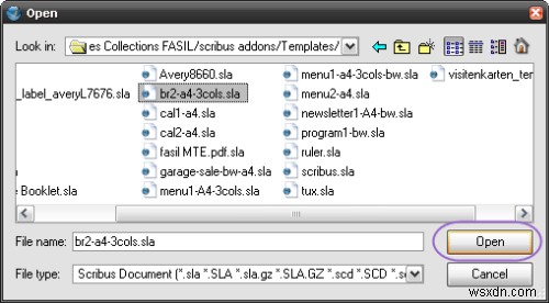 Scribusで簡単にパンフレットを作成する方法 