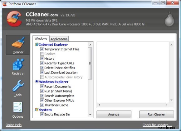 CCleanerでPCを調整する（そしてトラックをカバーする）方法 