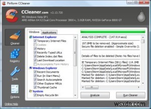 CCleanerでPCを調整する（そしてトラックをカバーする）方法 