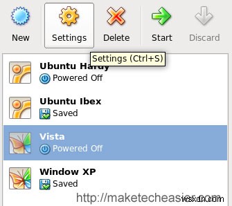 VirtualBoxでVistaゲストおよびUbuntuホストとファイルを共有する方法 