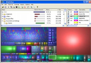 WinDirStatでハードドライブの使用状況を管理する 